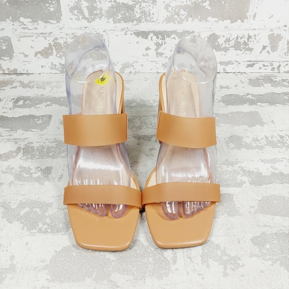 New NINE WEST Gati 3 Macaroon Block Heel Sandals C 873 - Picture 8 of 10